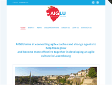 Tablet Screenshot of aiglu.org